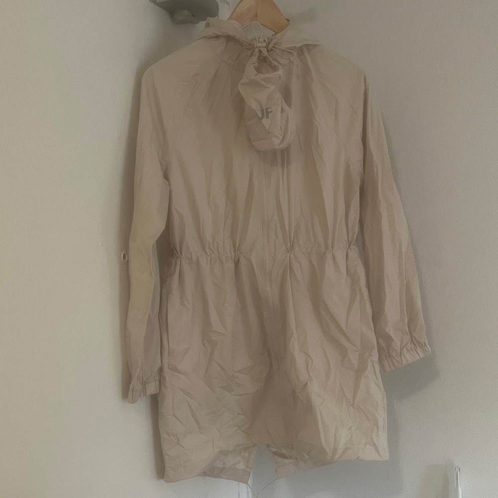 Light weight Women's Beige Hooded Jacket